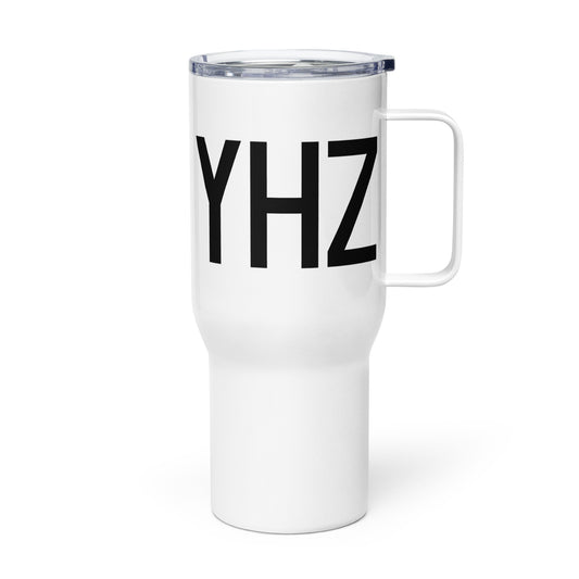 Aviation Gift Travel Mug • YHZ Halifax • YHM Designs - Image 01
