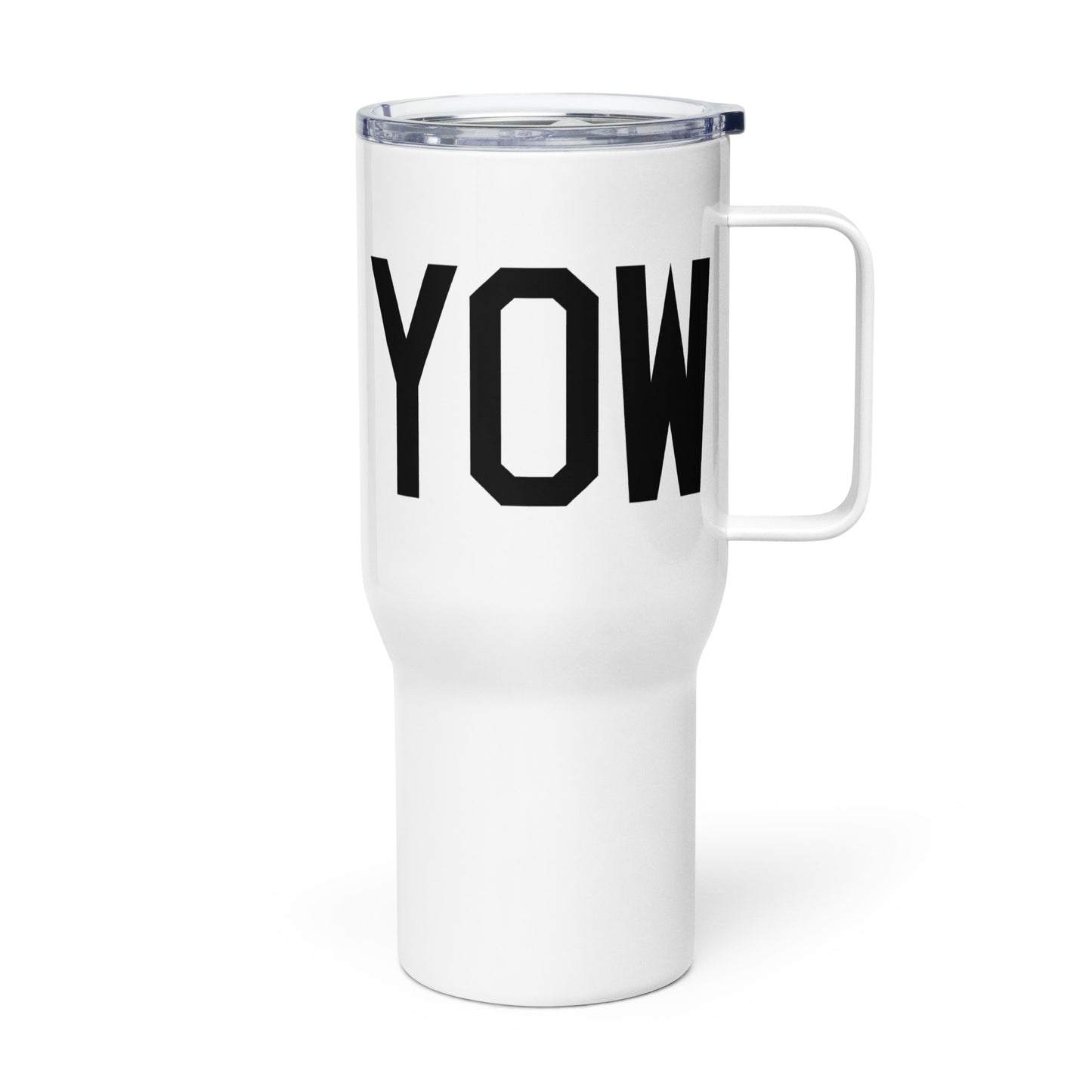 Aviation Gift Travel Mug • YOW Ottawa • YHM Designs - Image 01