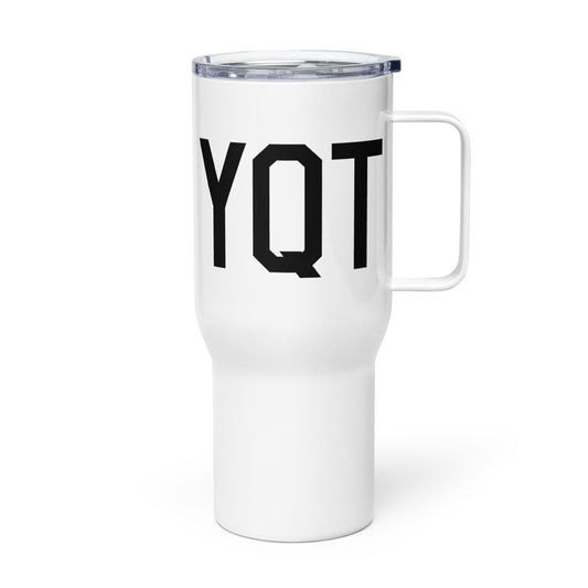 Aviation Gift Travel Mug • YQT Thunder Bay • YHM Designs - Image 01