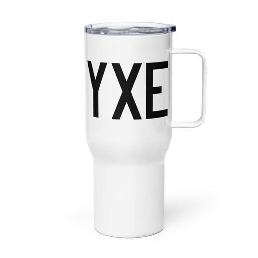 Aviation Gift Travel Mug • YXE Saskatoon • YHM Designs - Image 01