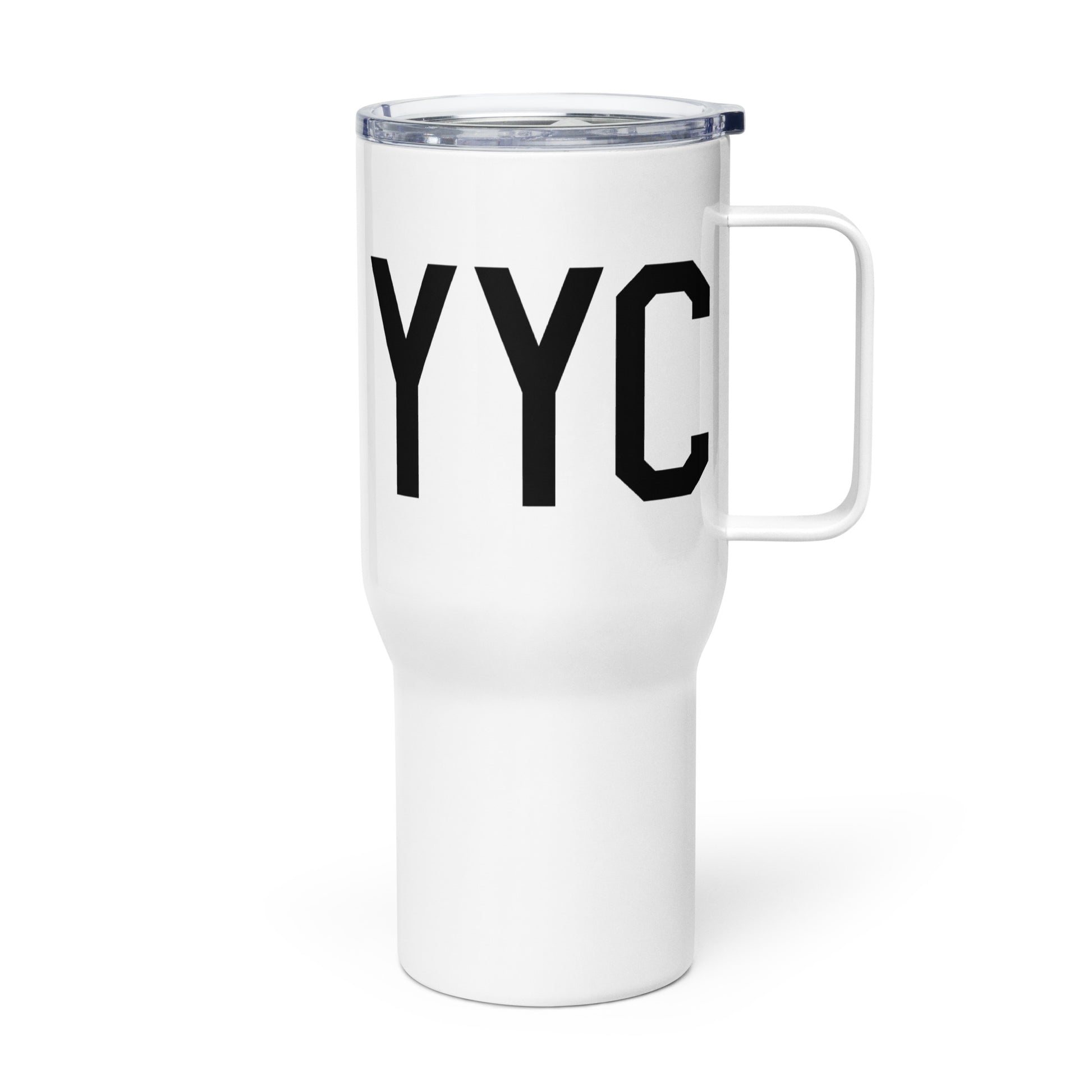 Aviation Gift Travel Mug • YYC Calgary • YHM Designs - Image 01
