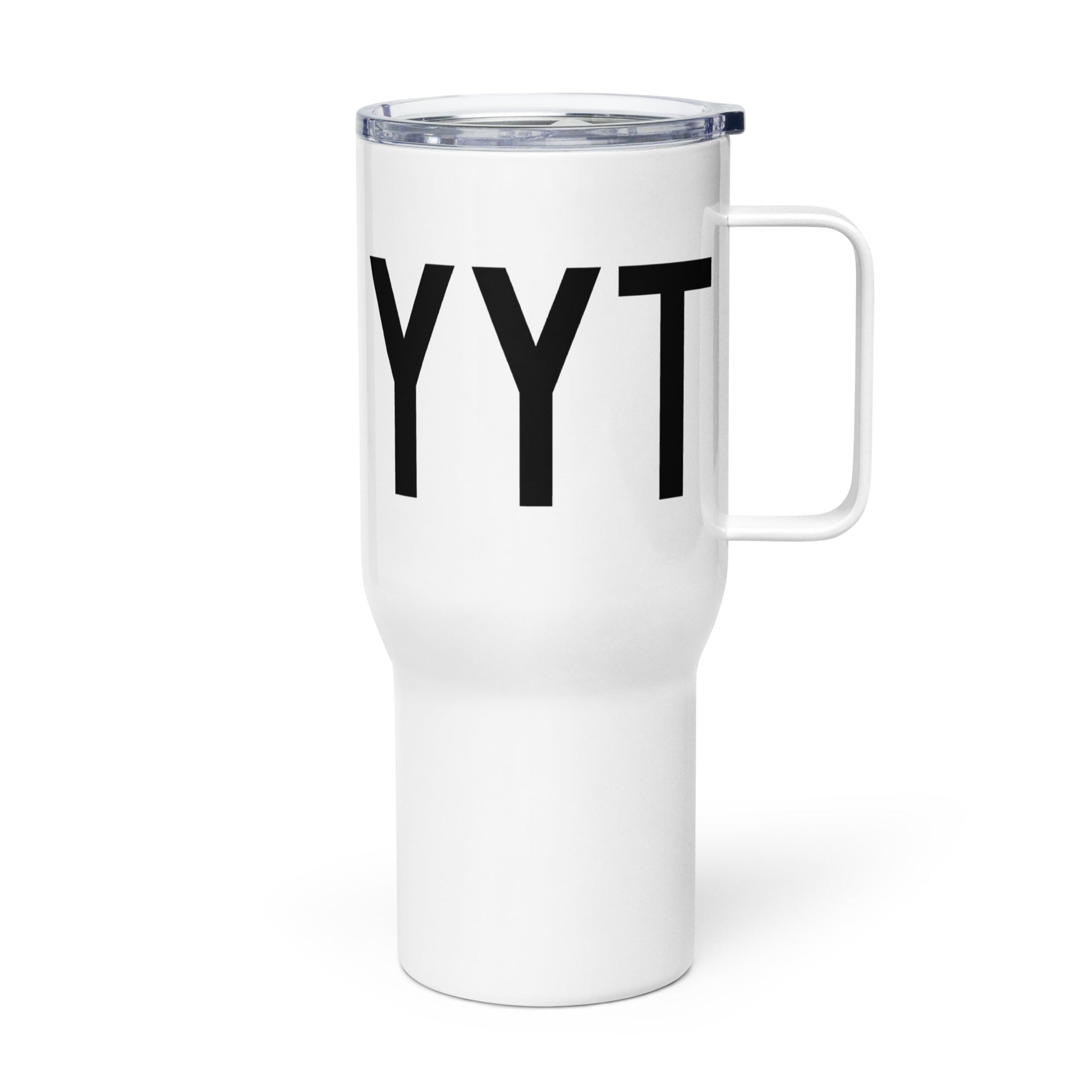 Aviation Gift Travel Mug • YYT St. John's • YHM Designs - Image 01