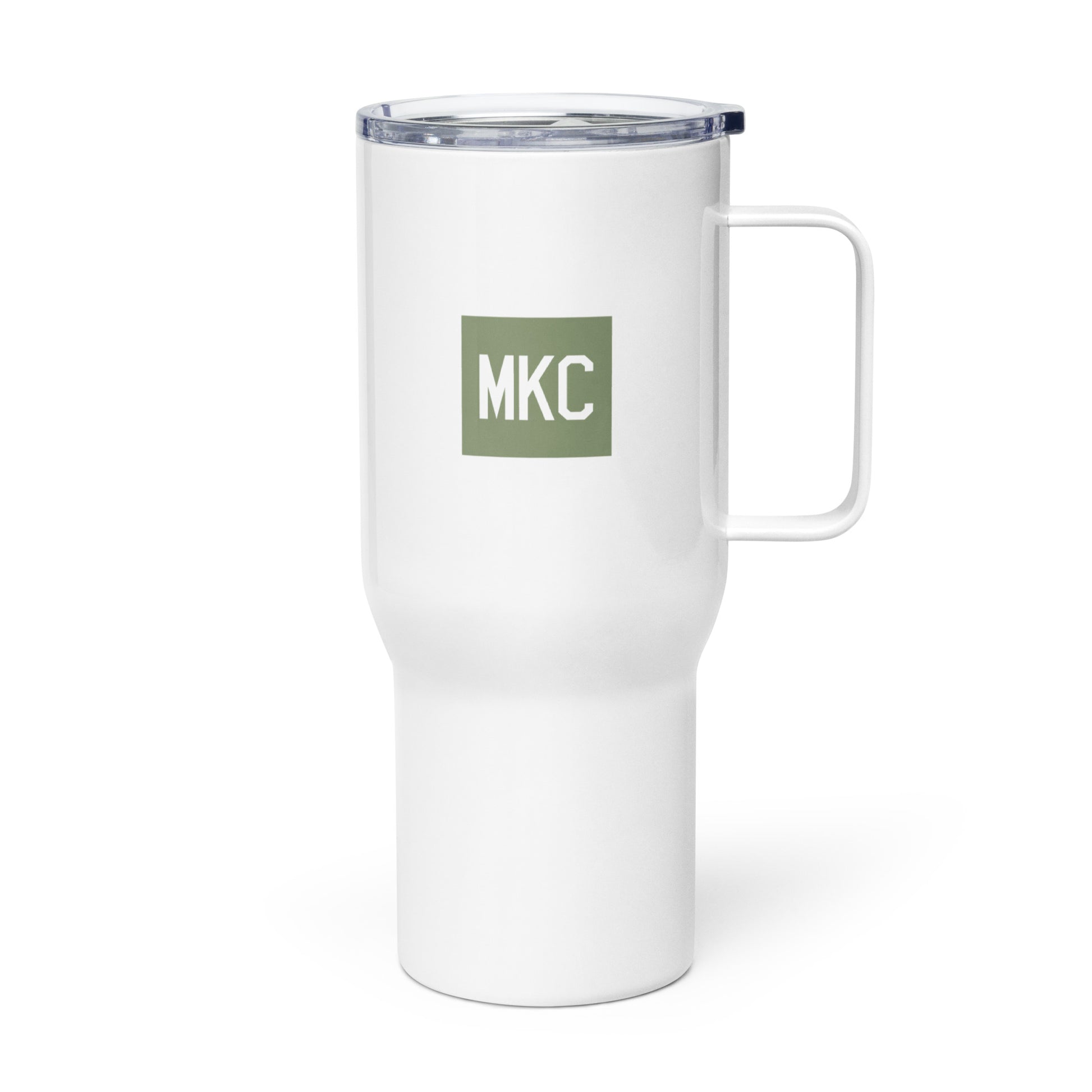 Aviation-Themed Travel Mug • MKC Kansas City • YHM Designs - Image 01