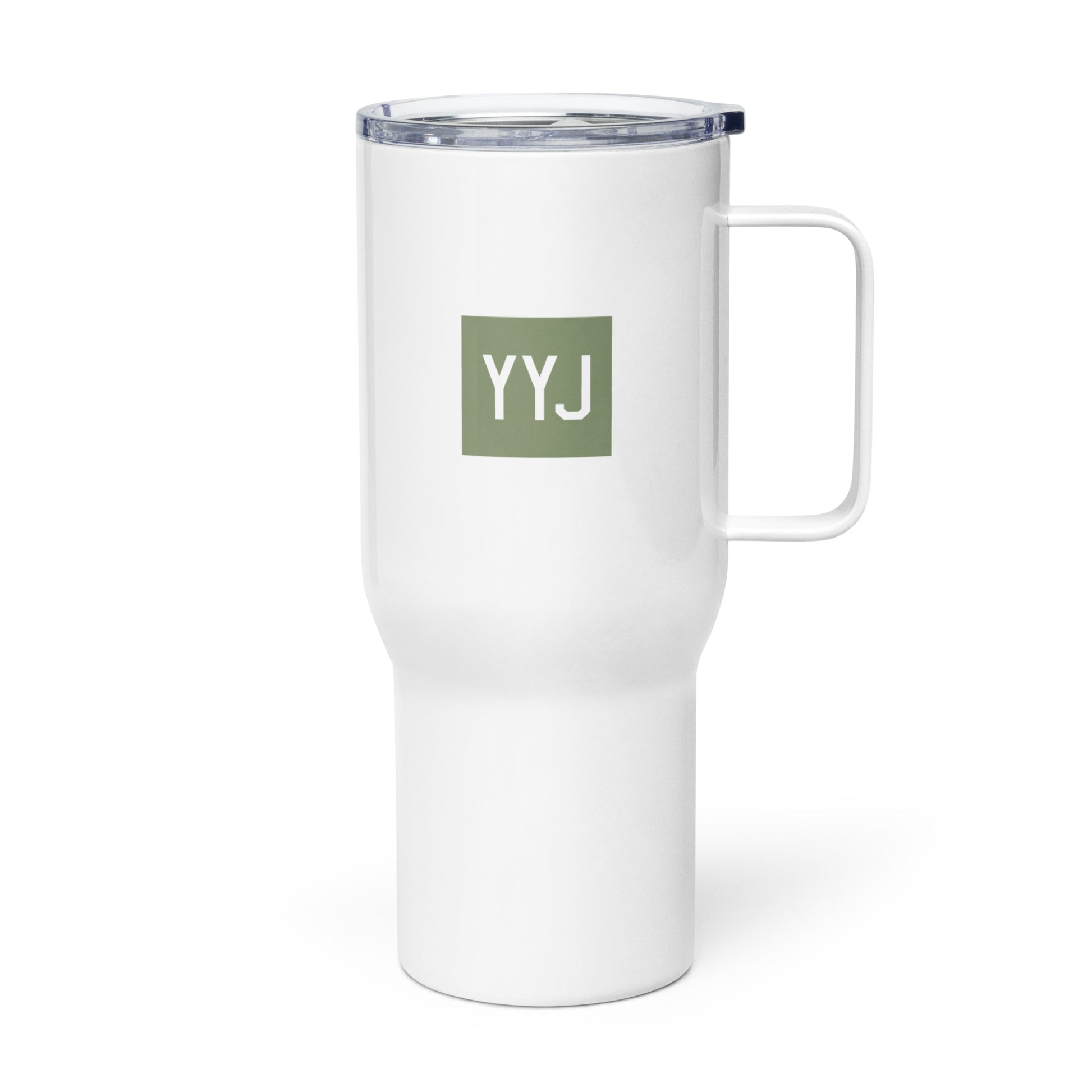 Aviation-Themed Travel Mug • YYJ Victoria • YHM Designs - Image 01