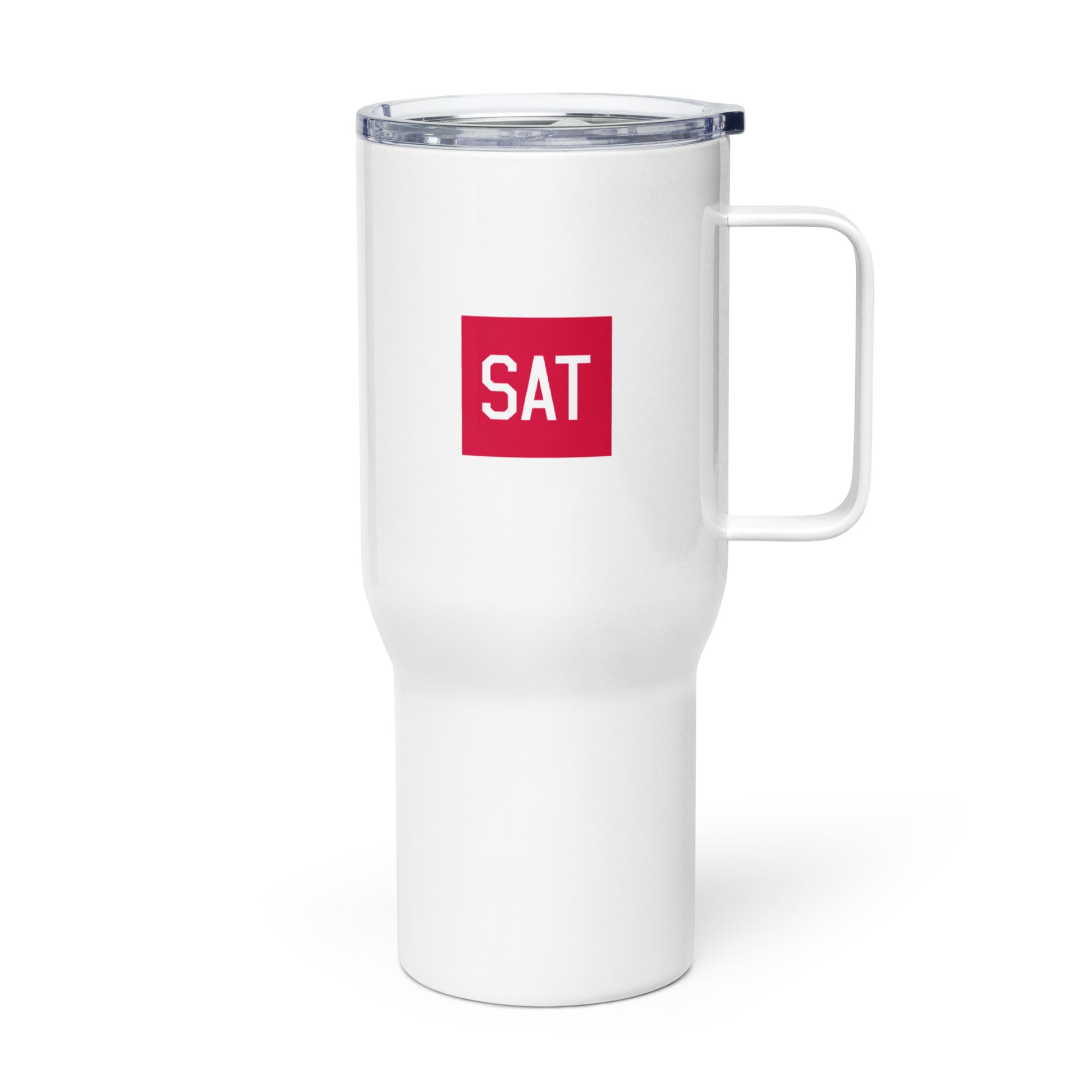 Aviator Gift Travel Mug • SAT San Antonio • YHM Designs - Image 01