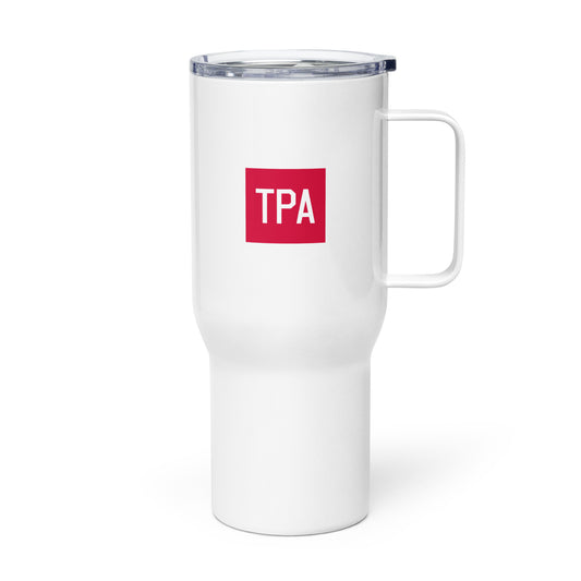 Aviator Gift Travel Mug • TPA Tampa • YHM Designs - Image 01