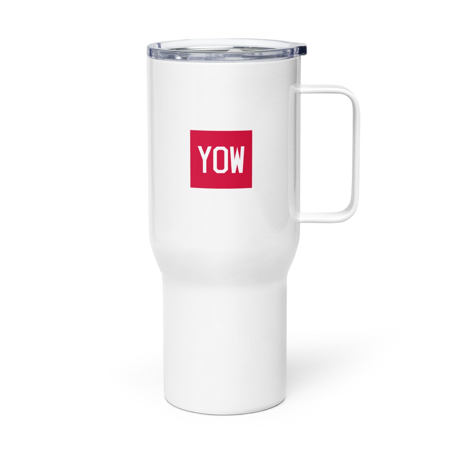 Aviator Gift Travel Mug • YOW Ottawa • YHM Designs - Image 01