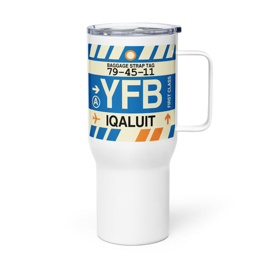 Souvenir Travel Mug • YFB Iqaluit • YHM Designs - Image 01