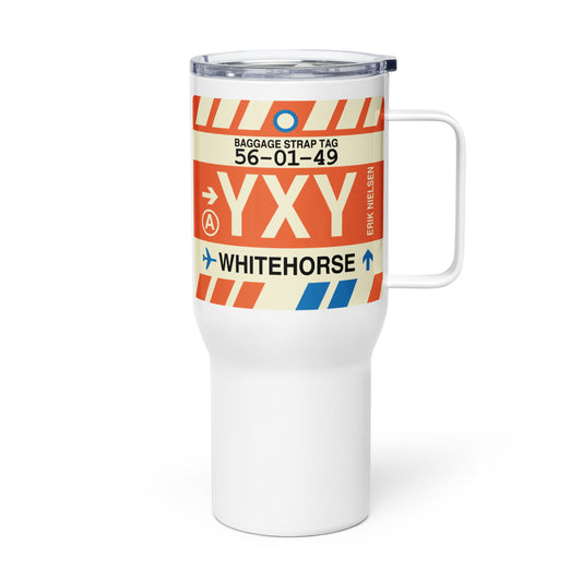 Souvenir Travel Mug • YXY Whitehorse • YHM Designs - Image 01