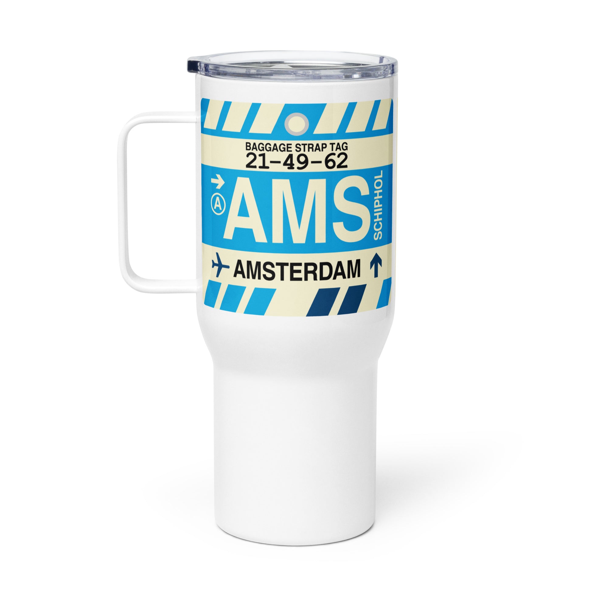 Souvenir Travel Mug • AMS Amsterdam • YHM Designs - Image 02