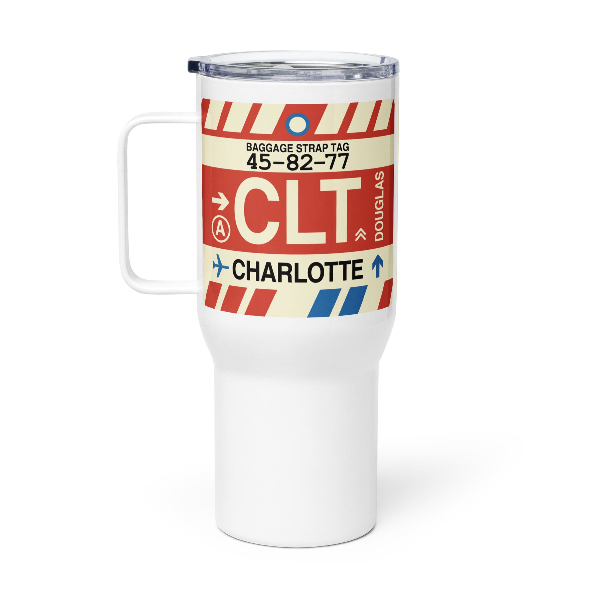 Souvenir Travel Mug • CLT Charlotte • YHM Designs - Image 02
