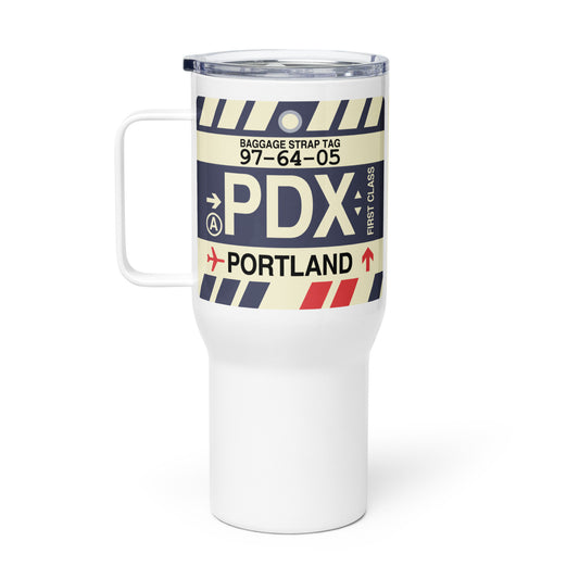 Souvenir Travel Mug • PDX Portland • YHM Designs - Image 02