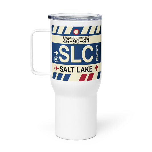 Souvenir Travel Mug • SLC Salt Lake City • YHM Designs - Image 02