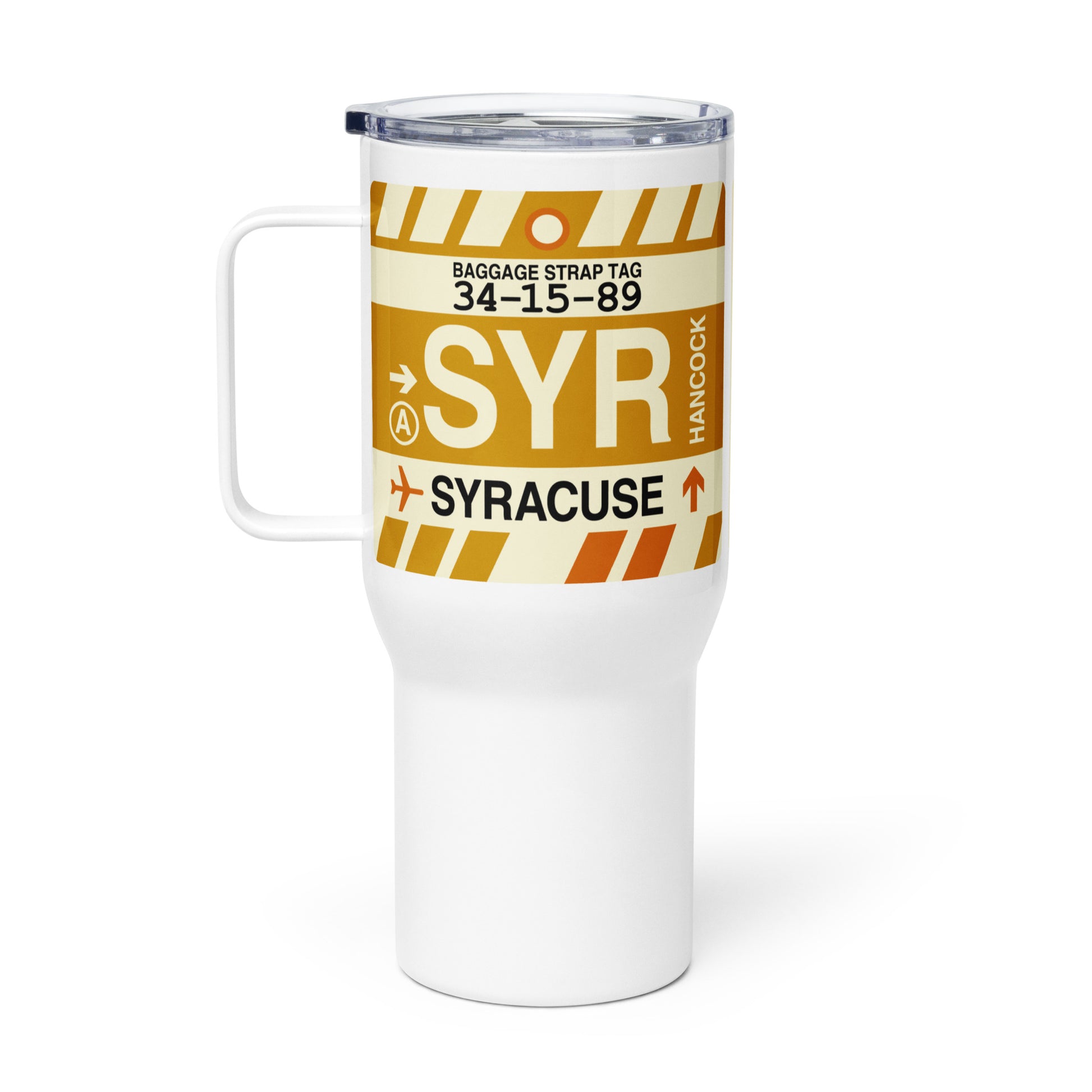 Souvenir Travel Mug • SYR Syracuse • YHM Designs - Image 02