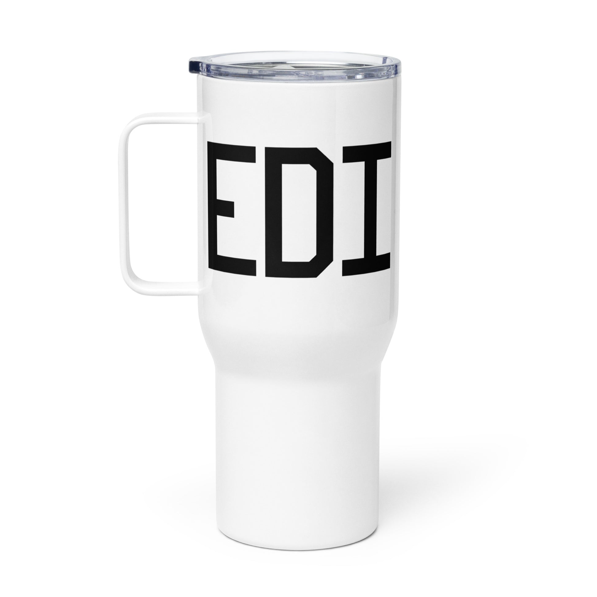 Aviation Gift Travel Mug • EDI Edinburgh • YHM Designs - Image 02