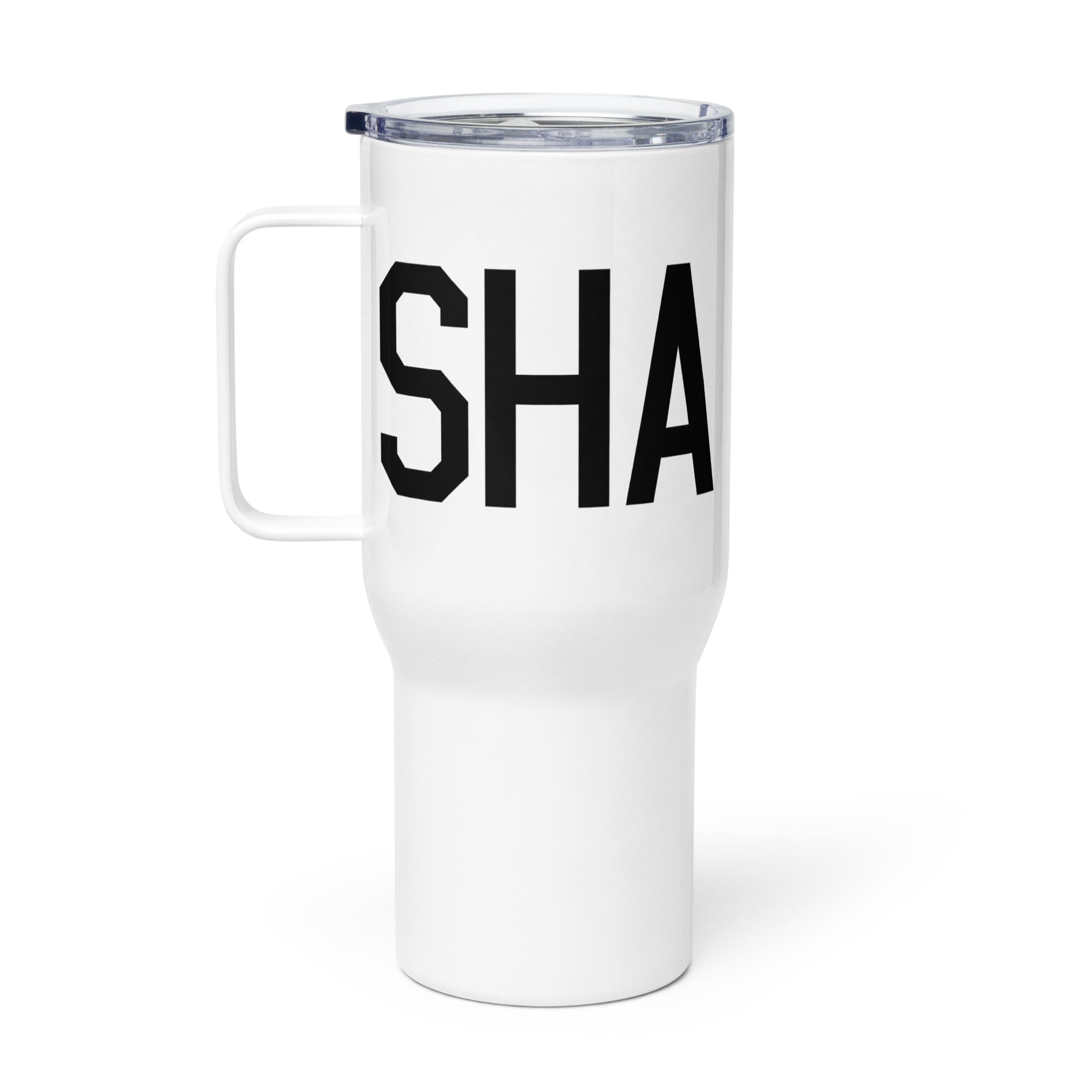 Aviation Gift Travel Mug • SHA Shanghai • YHM Designs - Image 02