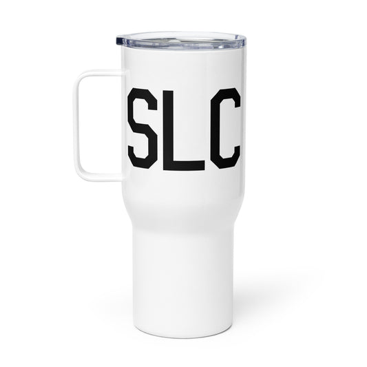 Aviation Gift Travel Mug • SLC Salt Lake City • YHM Designs - Image 02