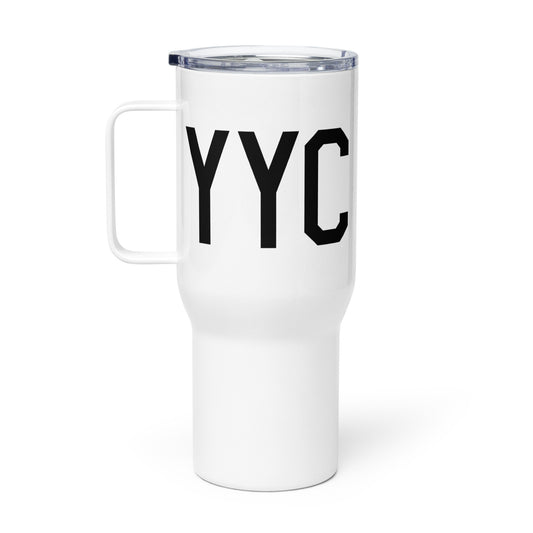 Aviation Gift Travel Mug • YYC Calgary • YHM Designs - Image 02