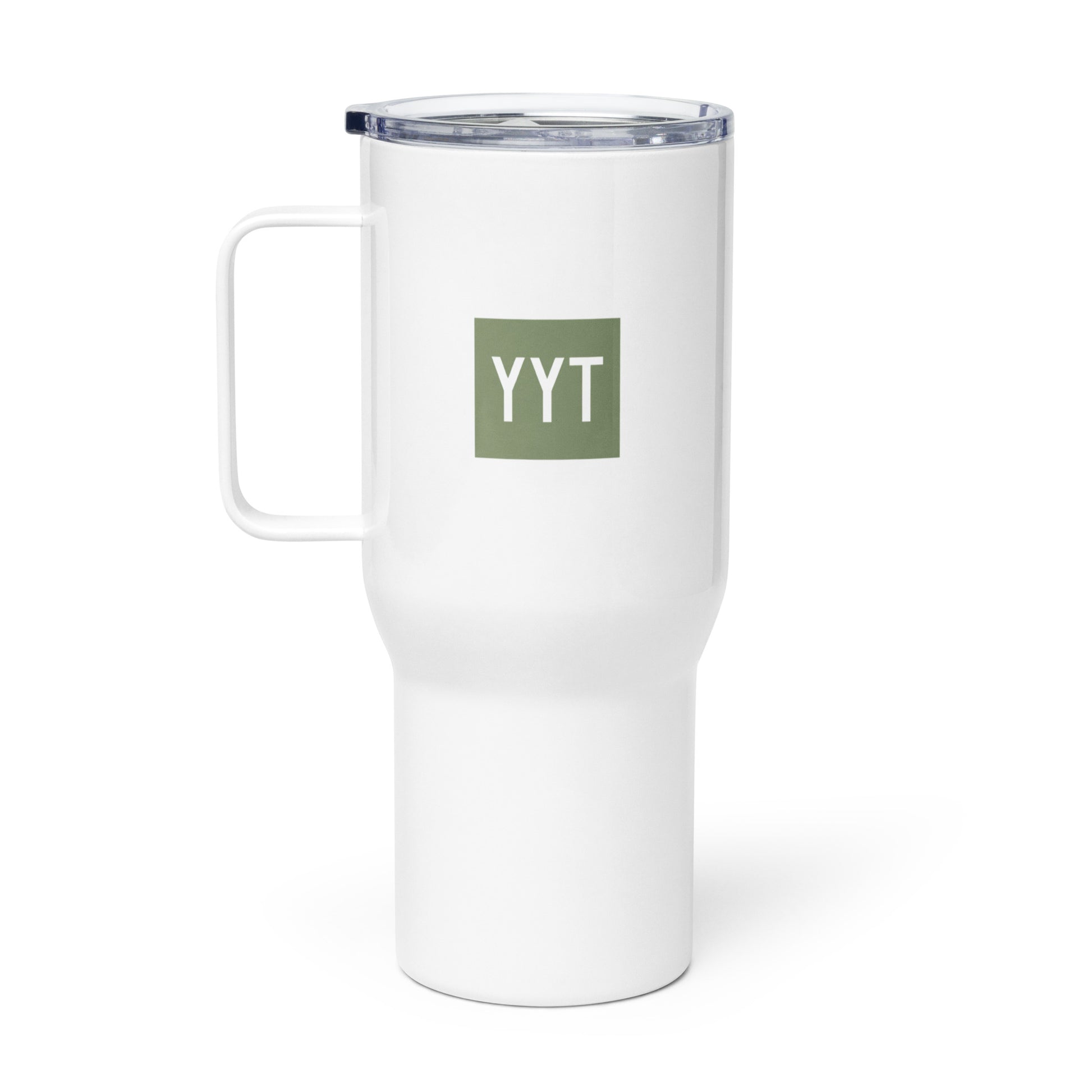Aviation-Themed Travel Mug • YYT St. John's • YHM Designs - Image 02