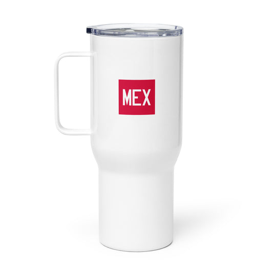 Aviator Gift Travel Mug • MEX Mexico City • YHM Designs - Image 02