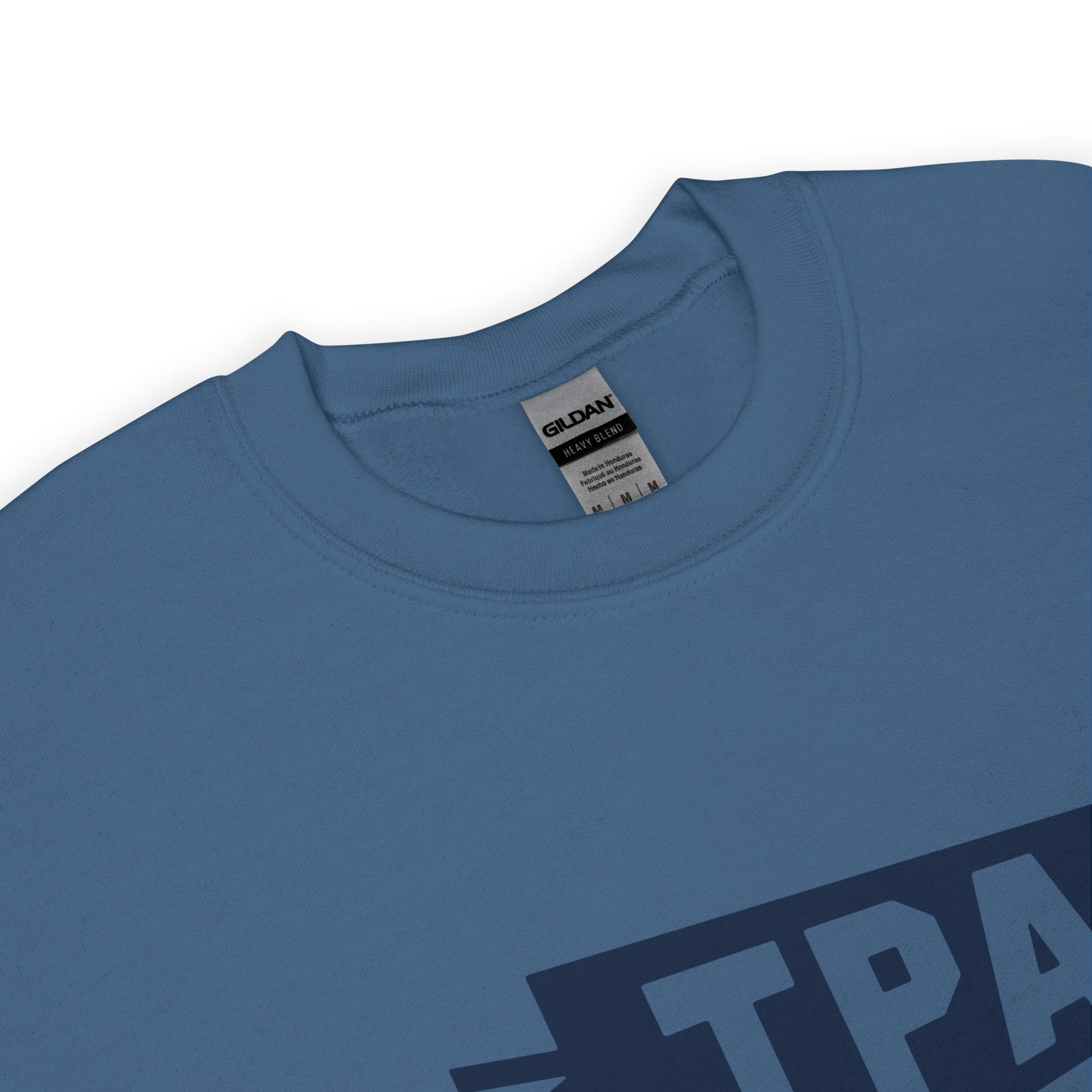 Airport Code Sweatshirt - Navy Blue Graphic • TPA Tampa • YHM Designs - Image 04