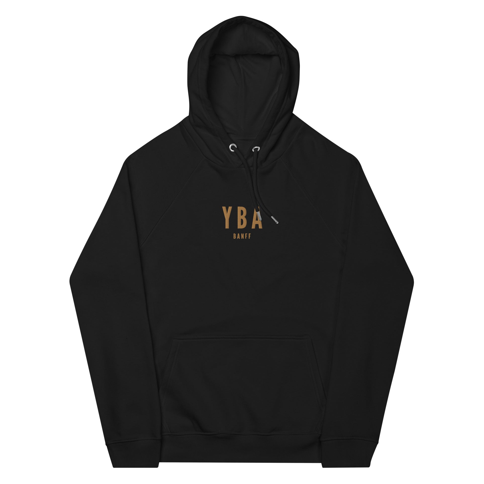 Embroidered Organic Hoodie - Old Gold • YBA Banff • YHM Designs - Image 10