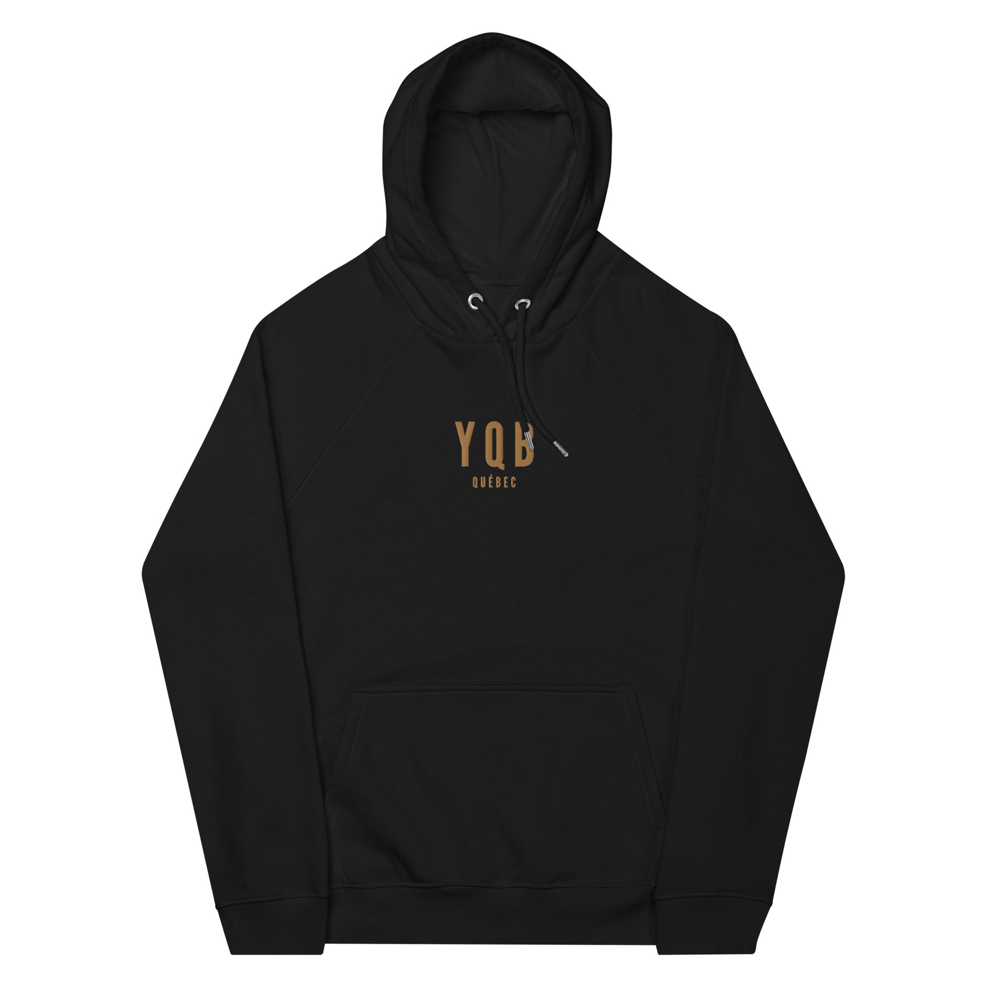 City Organic Hoodie - Old Gold • YQB Quebec City • YHM Designs - Image 10