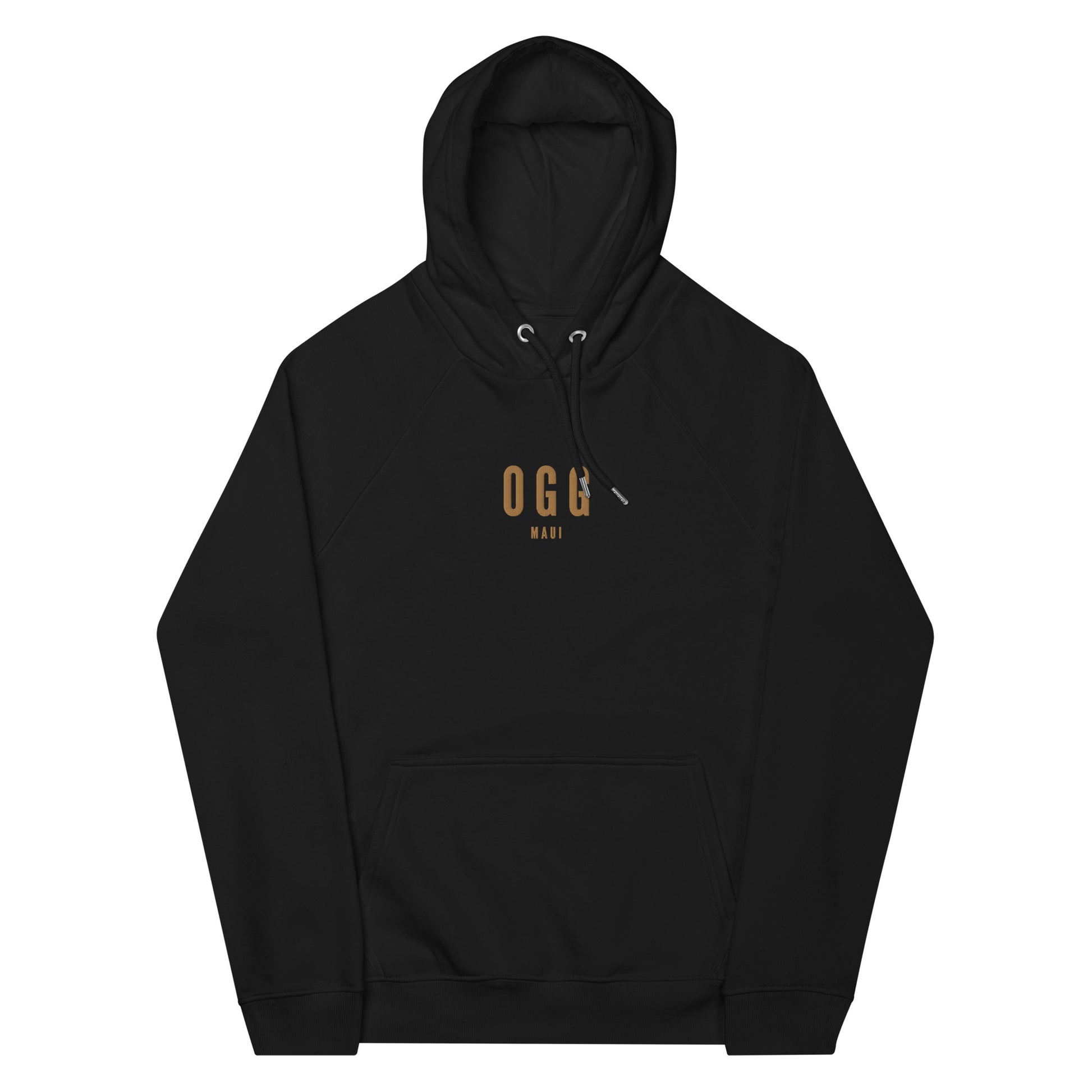 Embroidered Organic Hoodie - Old Gold • OGG Maui • YHM Designs - Image 10