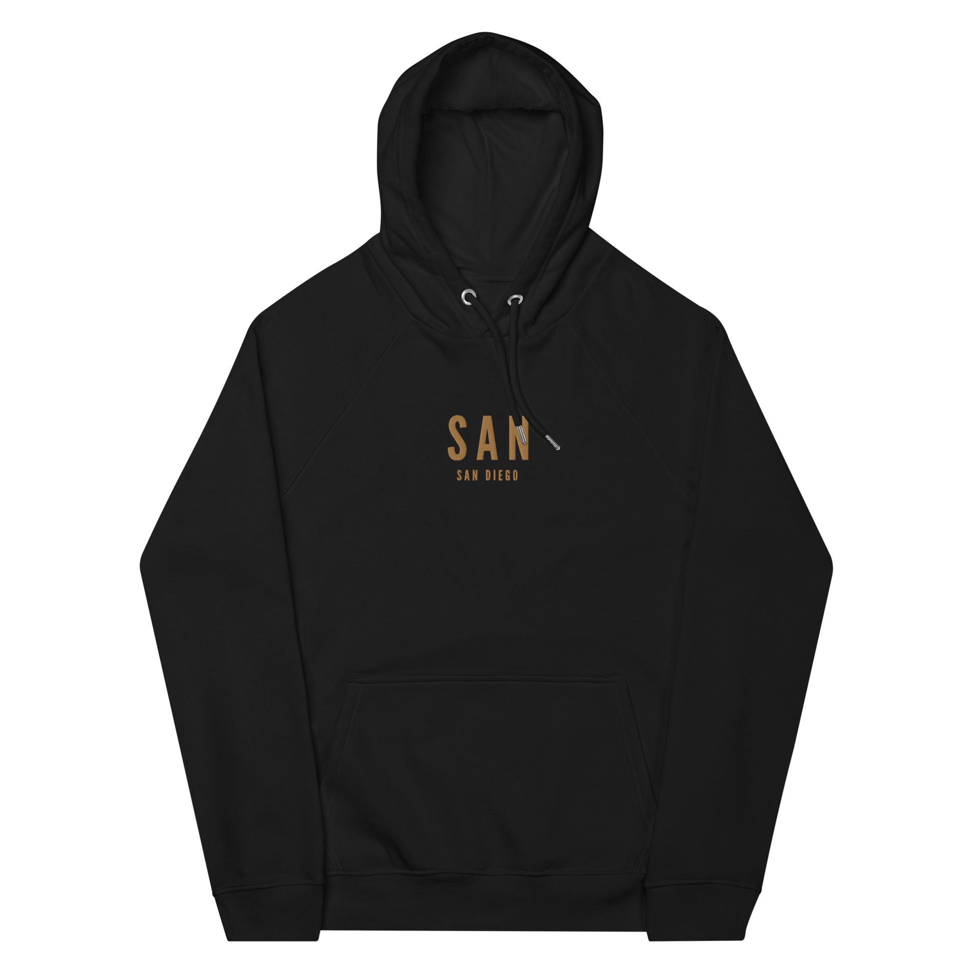 City Organic Hoodie - Old Gold • SAN San Diego • YHM Designs - Image 10