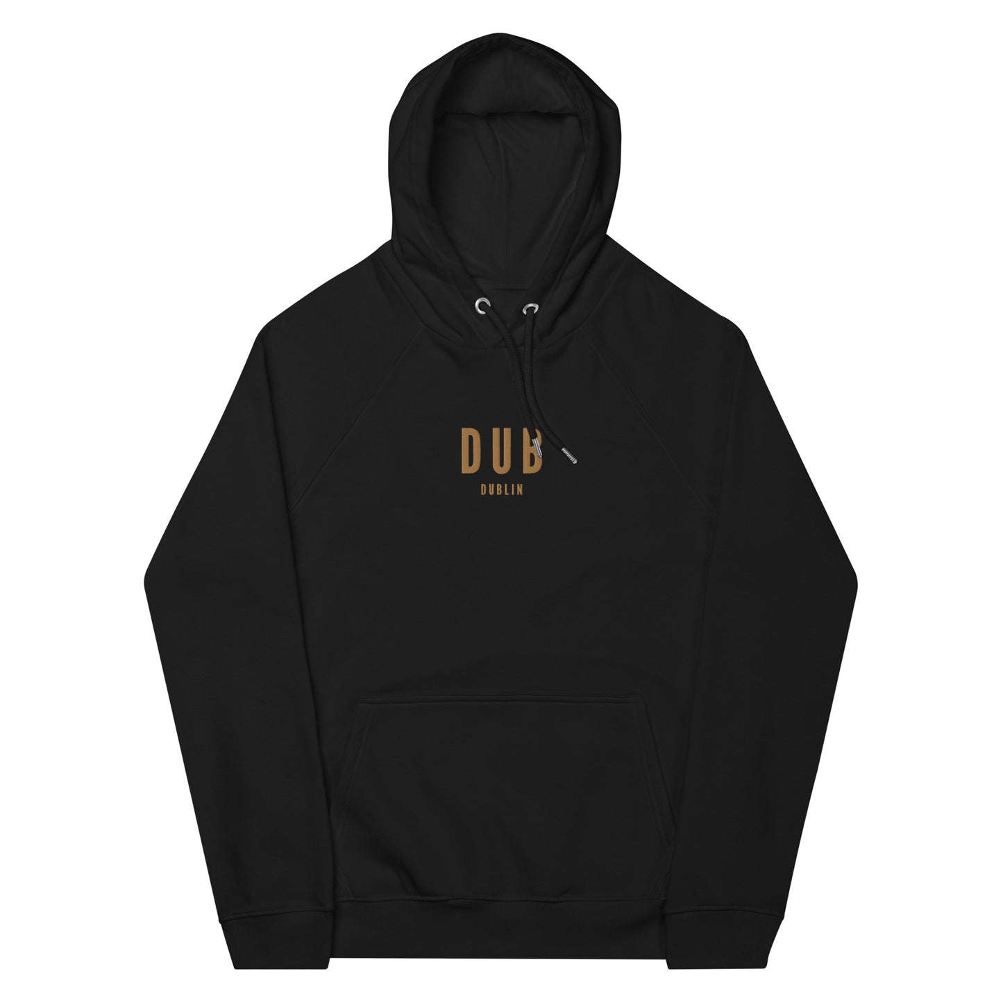 Embroidered Organic Hoodie - Old Gold • DUB Dublin • YHM Designs - Image 10