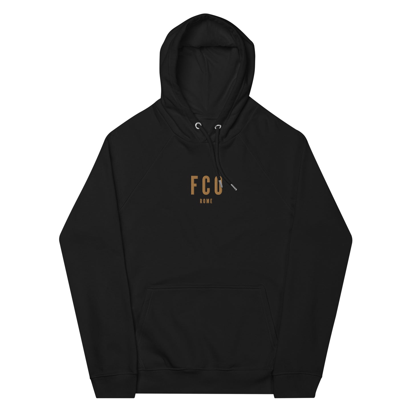 City Organic Hoodie - Old Gold • FCO Rome • YHM Designs - Image 10