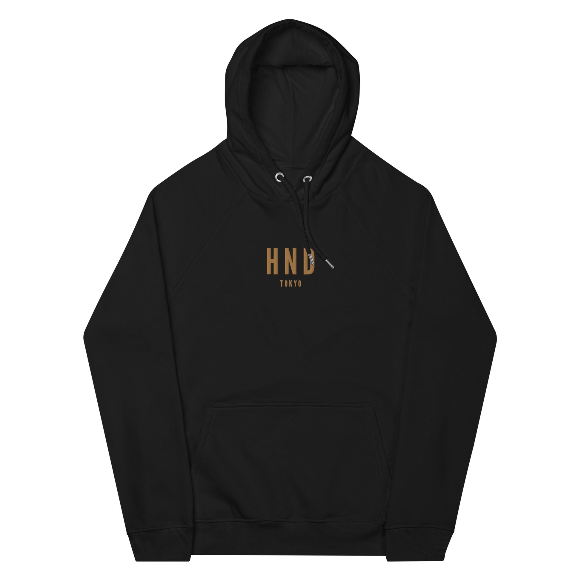 Embroidered Organic Hoodie - Old Gold • HND Tokyo • YHM Designs - Image 10