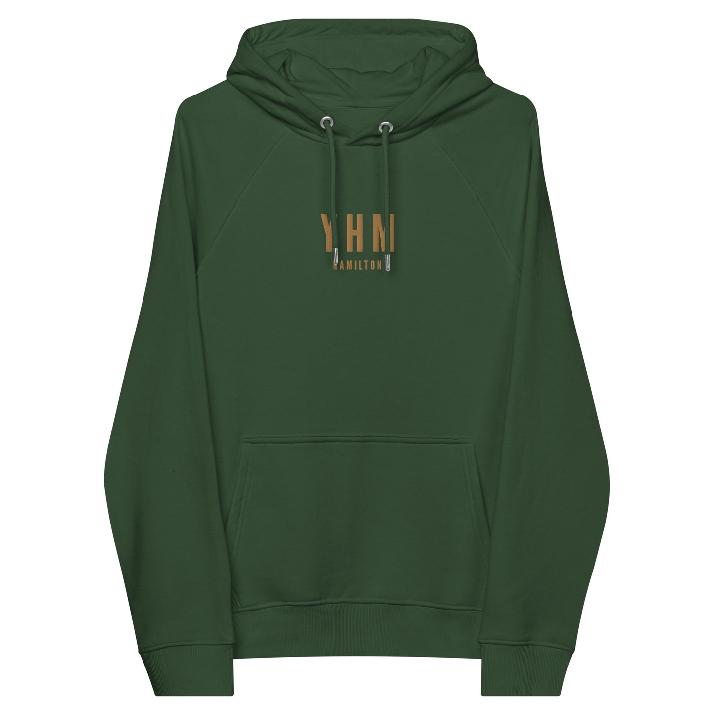 Embroidered Organic Hoodie - Old Gold • YHM Hamilton • YHM Designs - Image 08