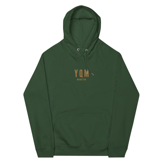 City Organic Hoodie - Old Gold • YQM Moncton • YHM Designs - Image 01
