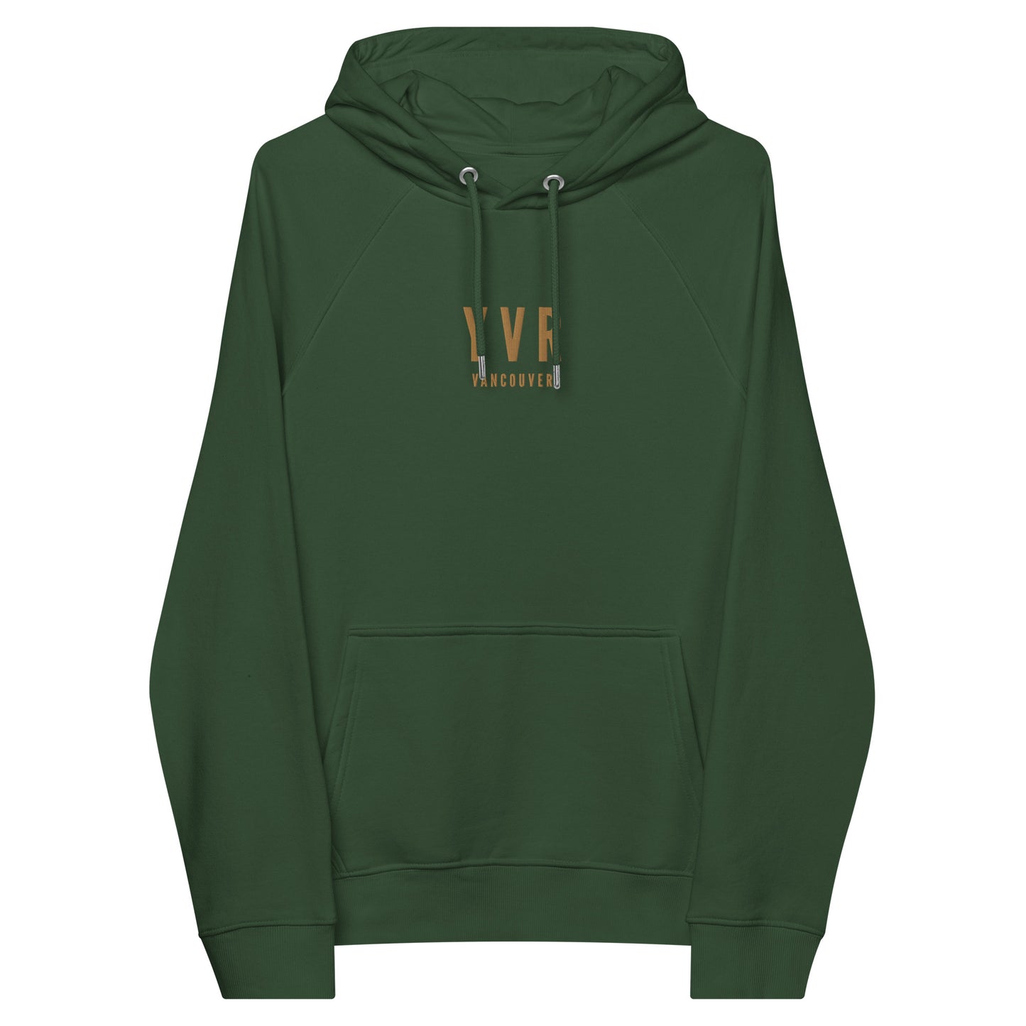 City Organic Hoodie - Old Gold • YVR Vancouver • YHM Designs - Image 08
