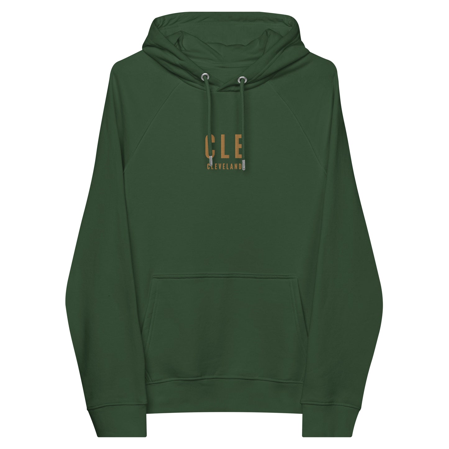 City Organic Hoodie - Old Gold • CLE Cleveland • YHM Designs - Image 08