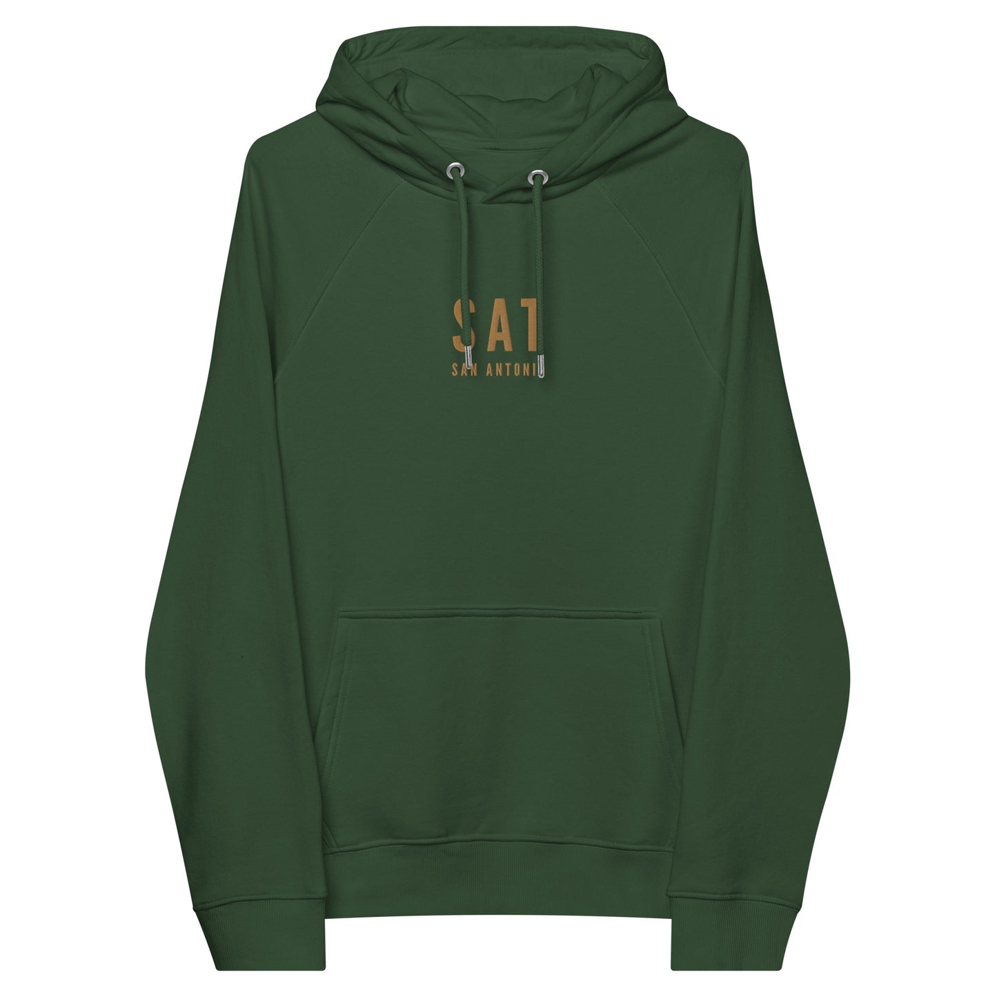 City Organic Hoodie - Old Gold • SAT San Antonio • YHM Designs - Image 08