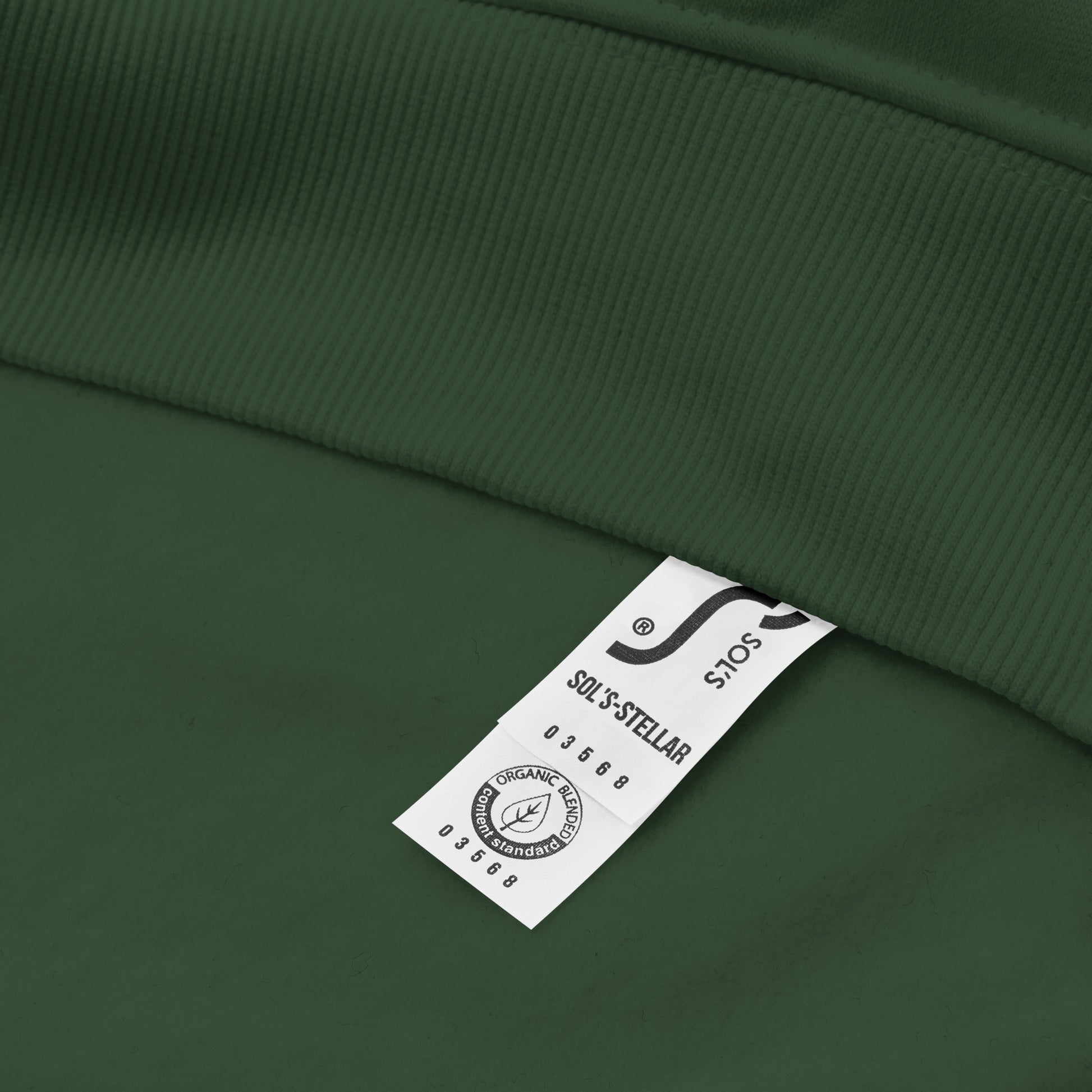 Embroidered Organic Hoodie - Old Gold • BHM Birmingham • YHM Designs - Image 04