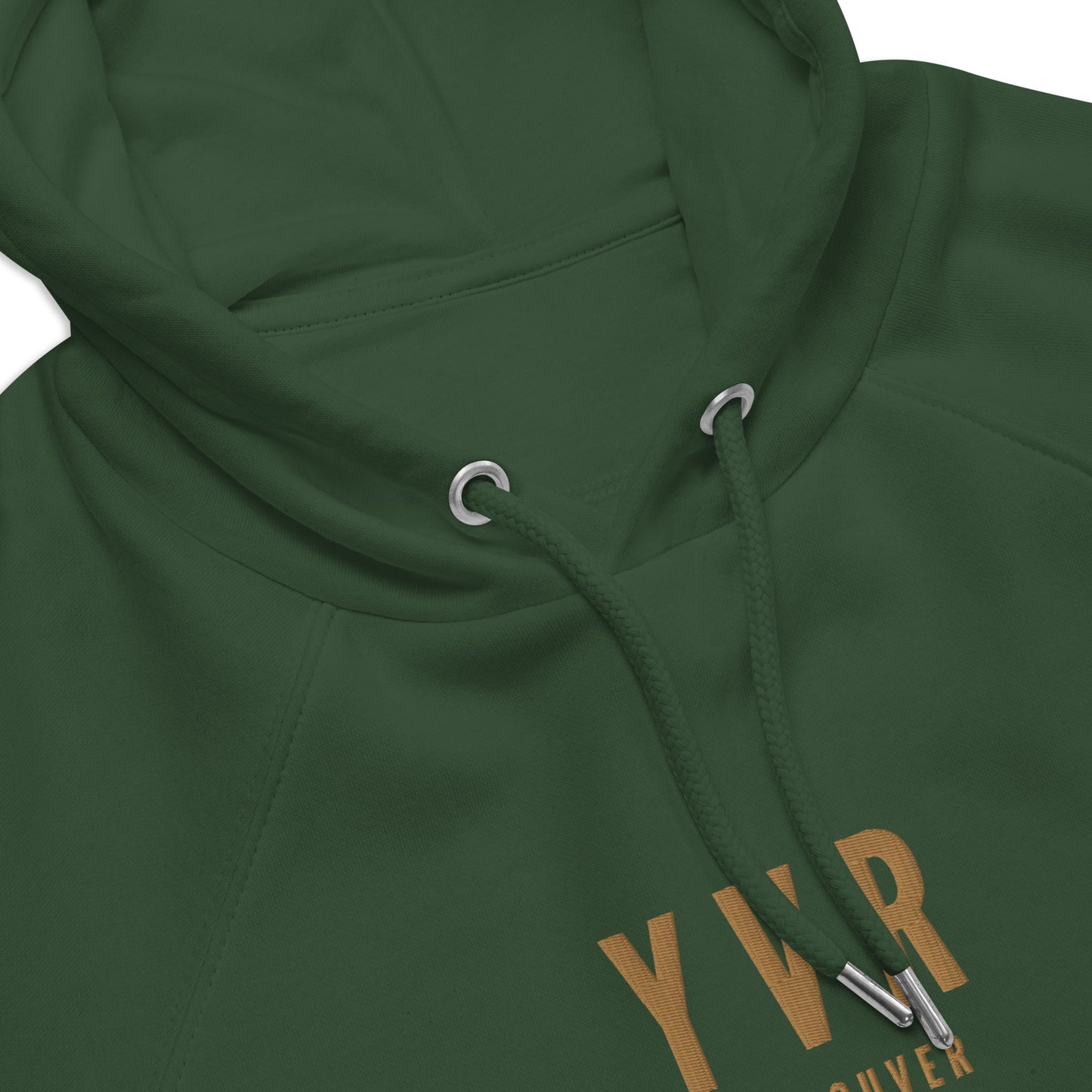 City Organic Hoodie - Old Gold • YVR Vancouver • YHM Designs - Image 07