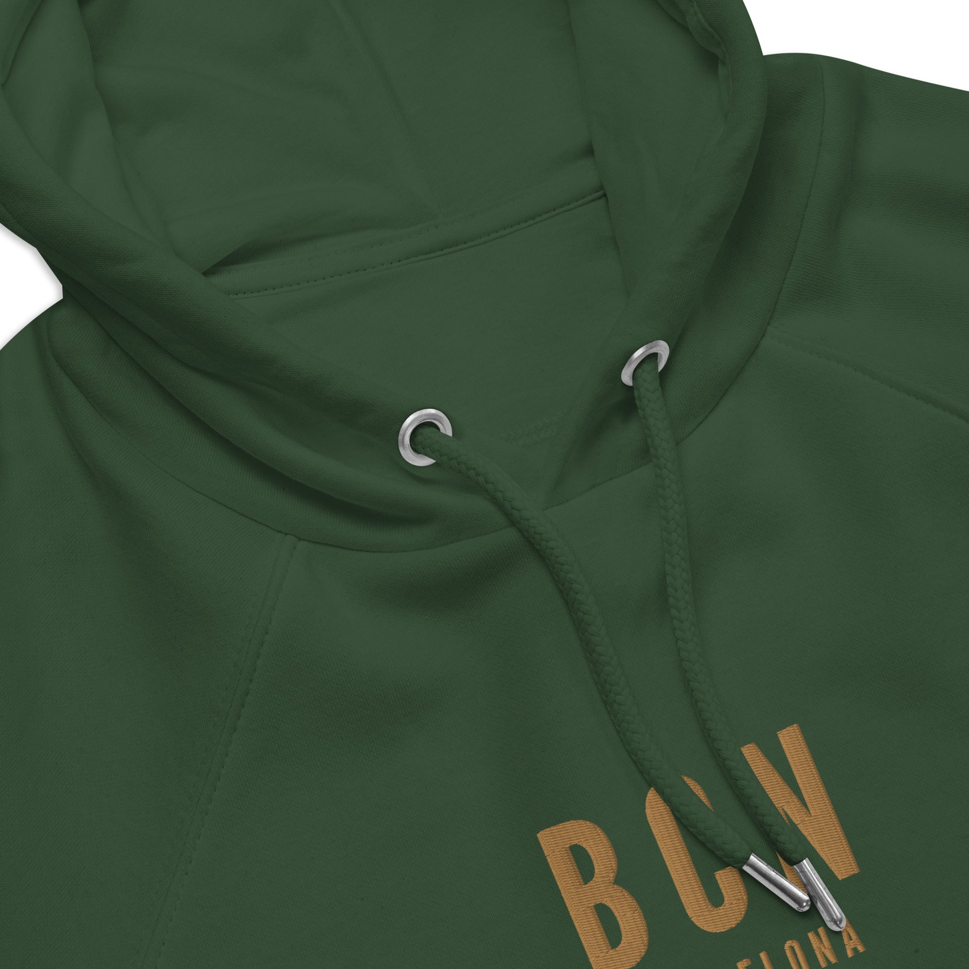 City Organic Hoodie - Old Gold • BCN Barcelona • YHM Designs - Image 07