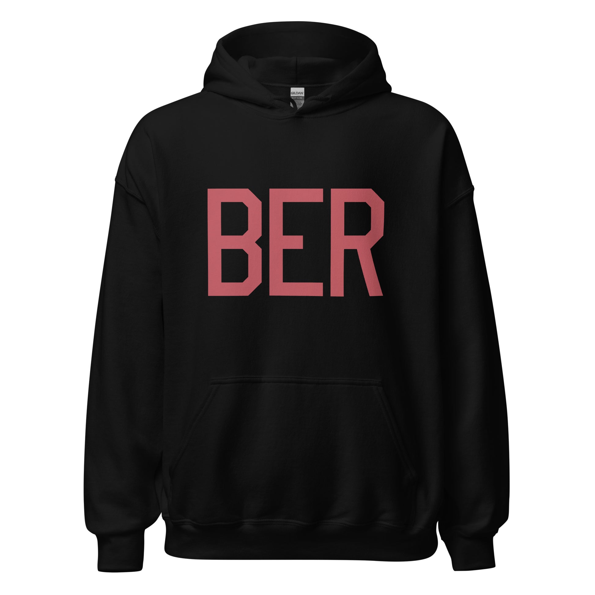 Aviation Enthusiast Hoodie - Deep Pink Graphic • BER Berlin • YHM Designs - Image 03