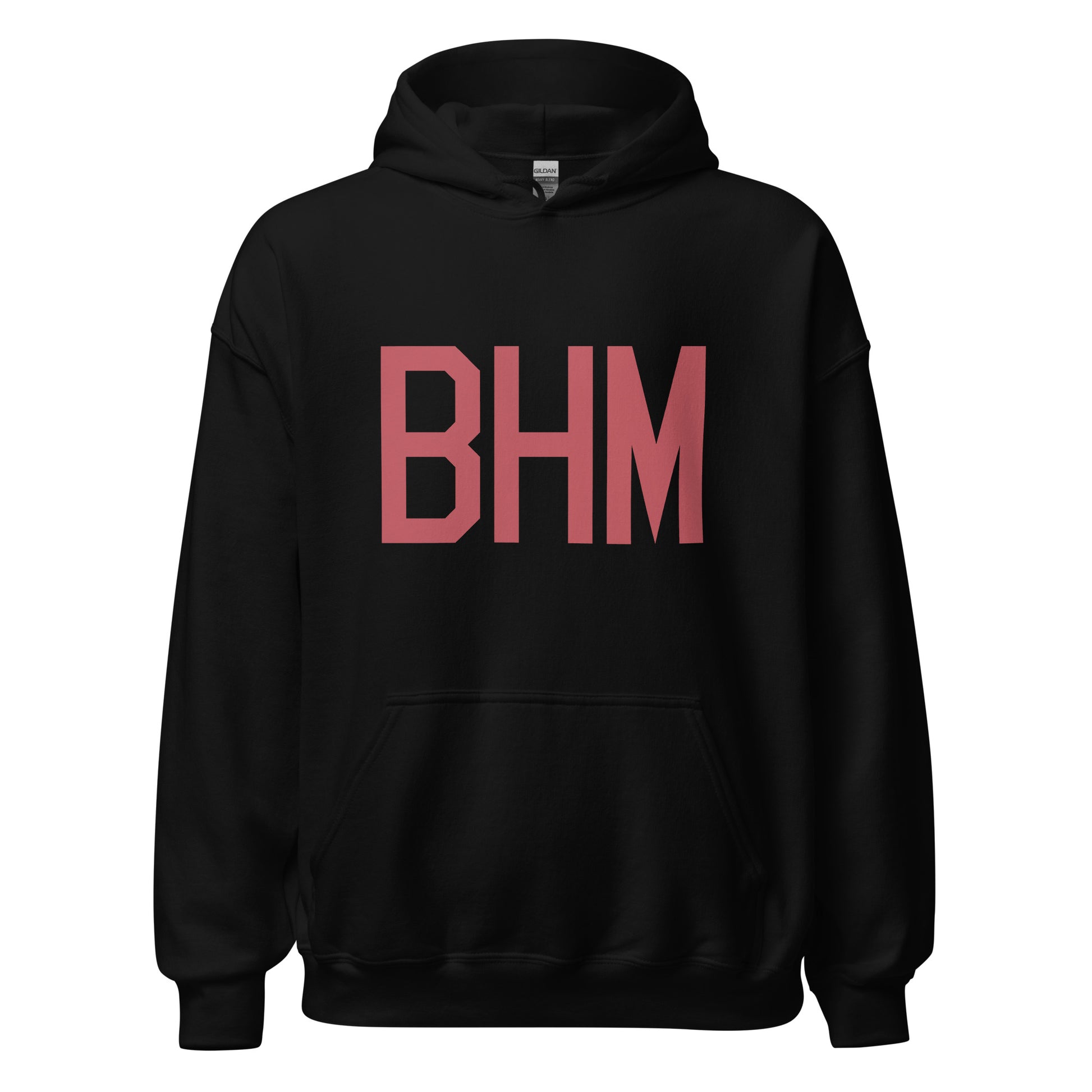 Aviation Enthusiast Hoodie - Deep Pink Graphic • BHM Birmingham • YHM Designs - Image 03