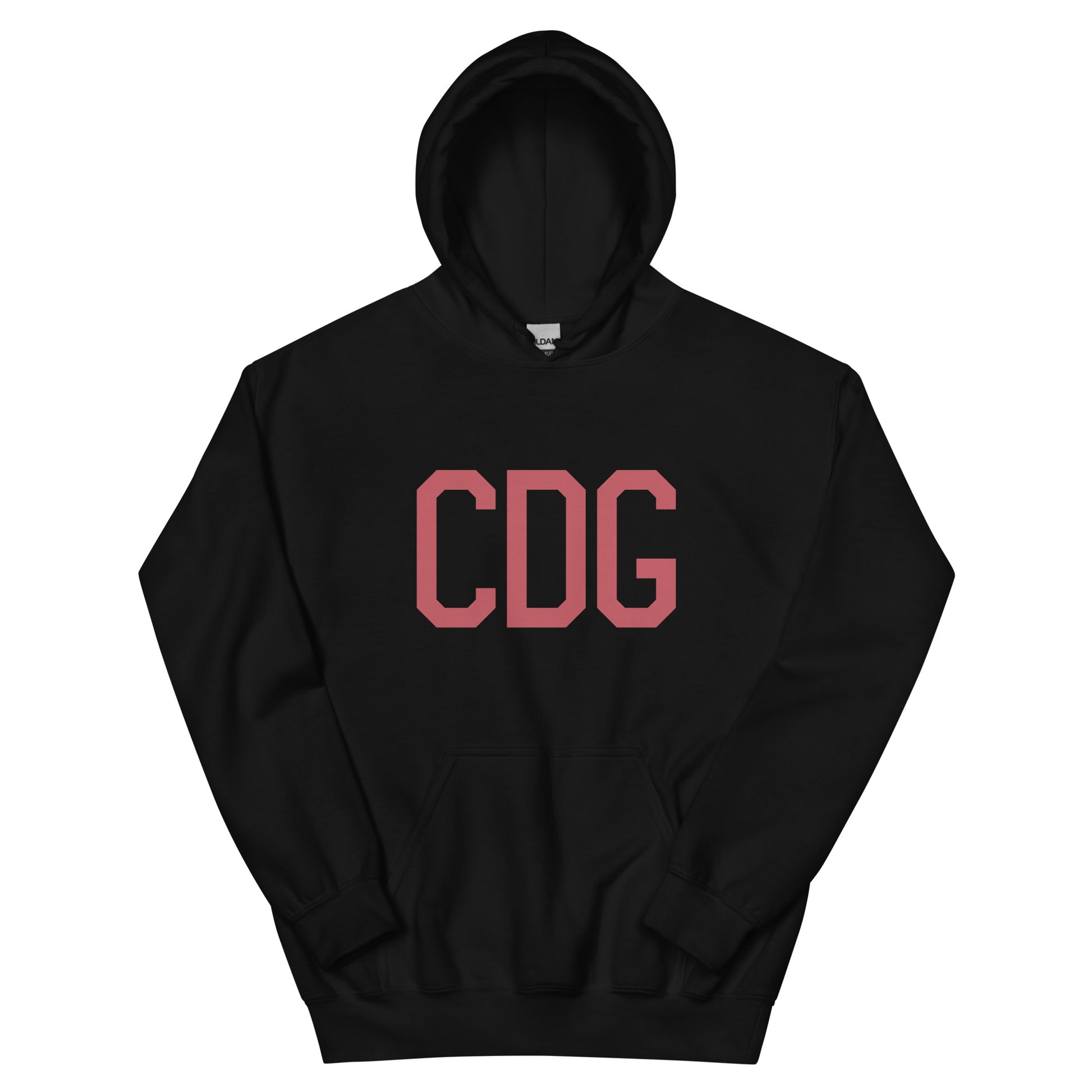 Aviation Enthusiast Hoodie - Deep Pink Graphic • CDG Paris • YHM Designs - Image 01