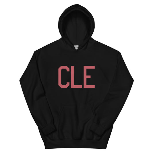 Aviation Enthusiast Hoodie - Deep Pink Graphic • CLE Cleveland • YHM Designs - Image 01