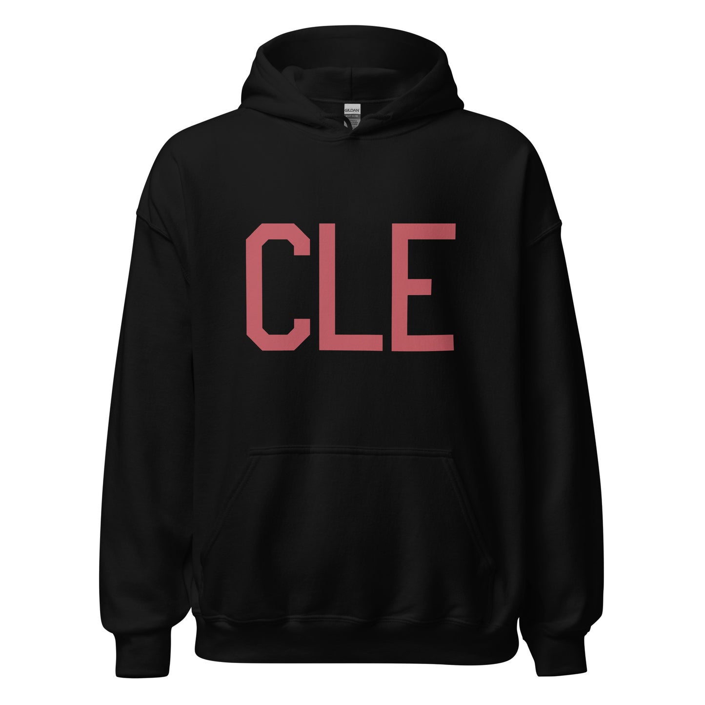 Aviation Enthusiast Hoodie - Deep Pink Graphic • CLE Cleveland • YHM Designs - Image 03