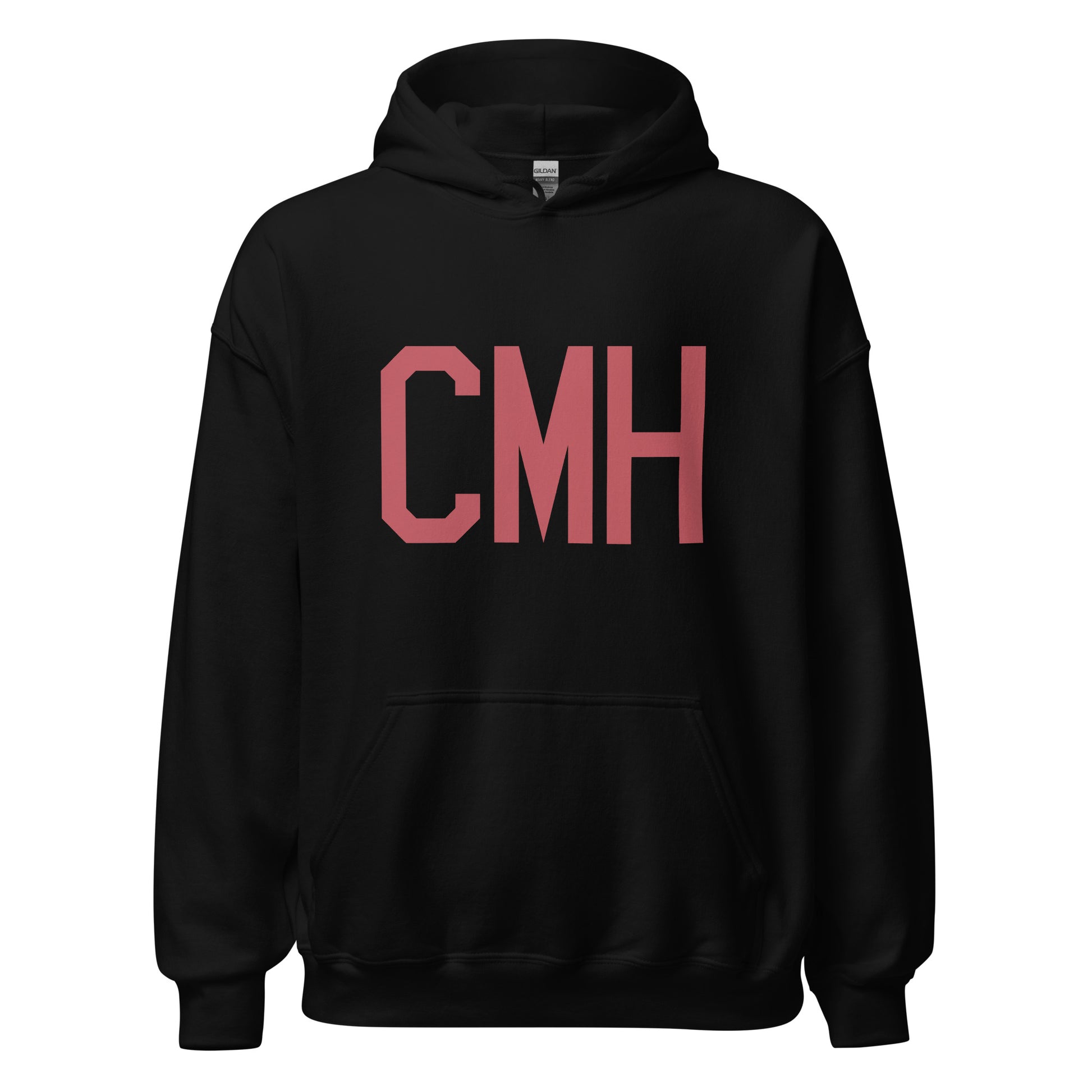 Aviation Enthusiast Hoodie - Deep Pink Graphic • CMH Columbus • YHM Designs - Image 03