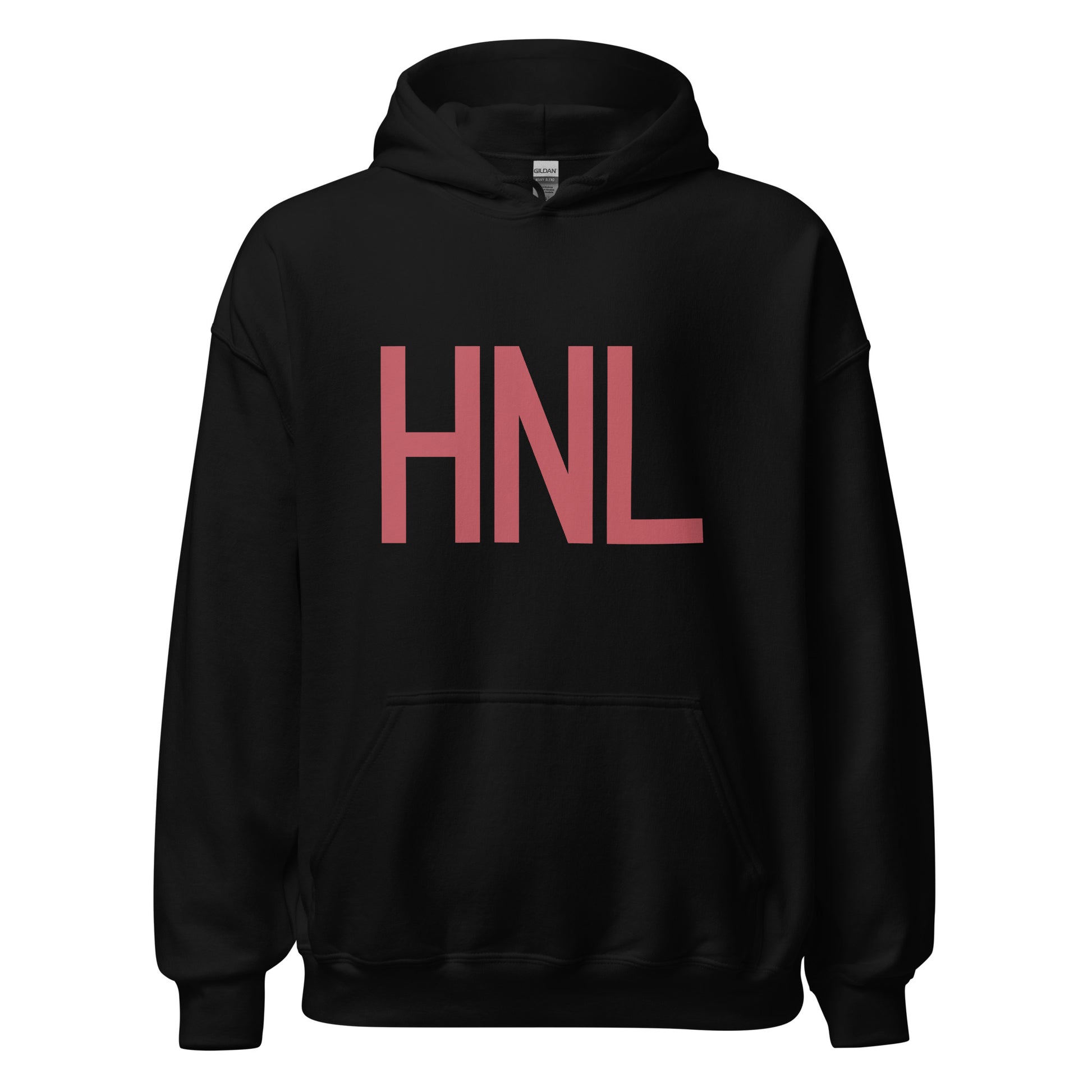 Aviation Enthusiast Hoodie - Deep Pink Graphic • HNL Honolulu • YHM Designs - Image 03