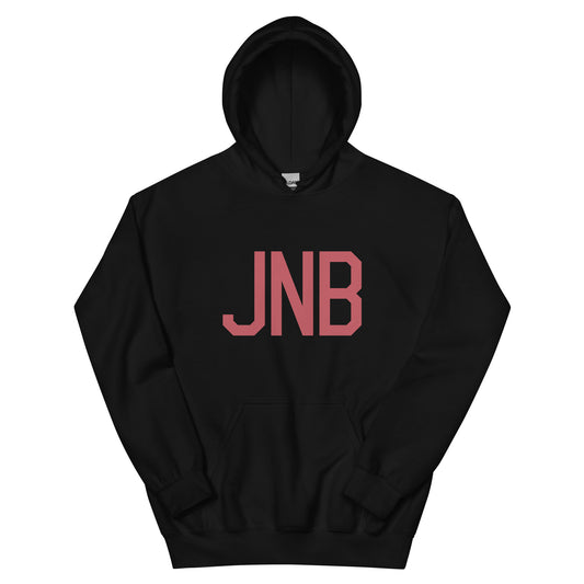 Aviation Enthusiast Hoodie - Deep Pink Graphic • JNB Johannesburg • YHM Designs - Image 01