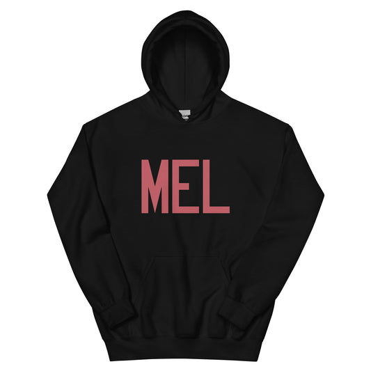 Aviation Enthusiast Hoodie - Deep Pink Graphic • MEL Melbourne • YHM Designs - Image 01