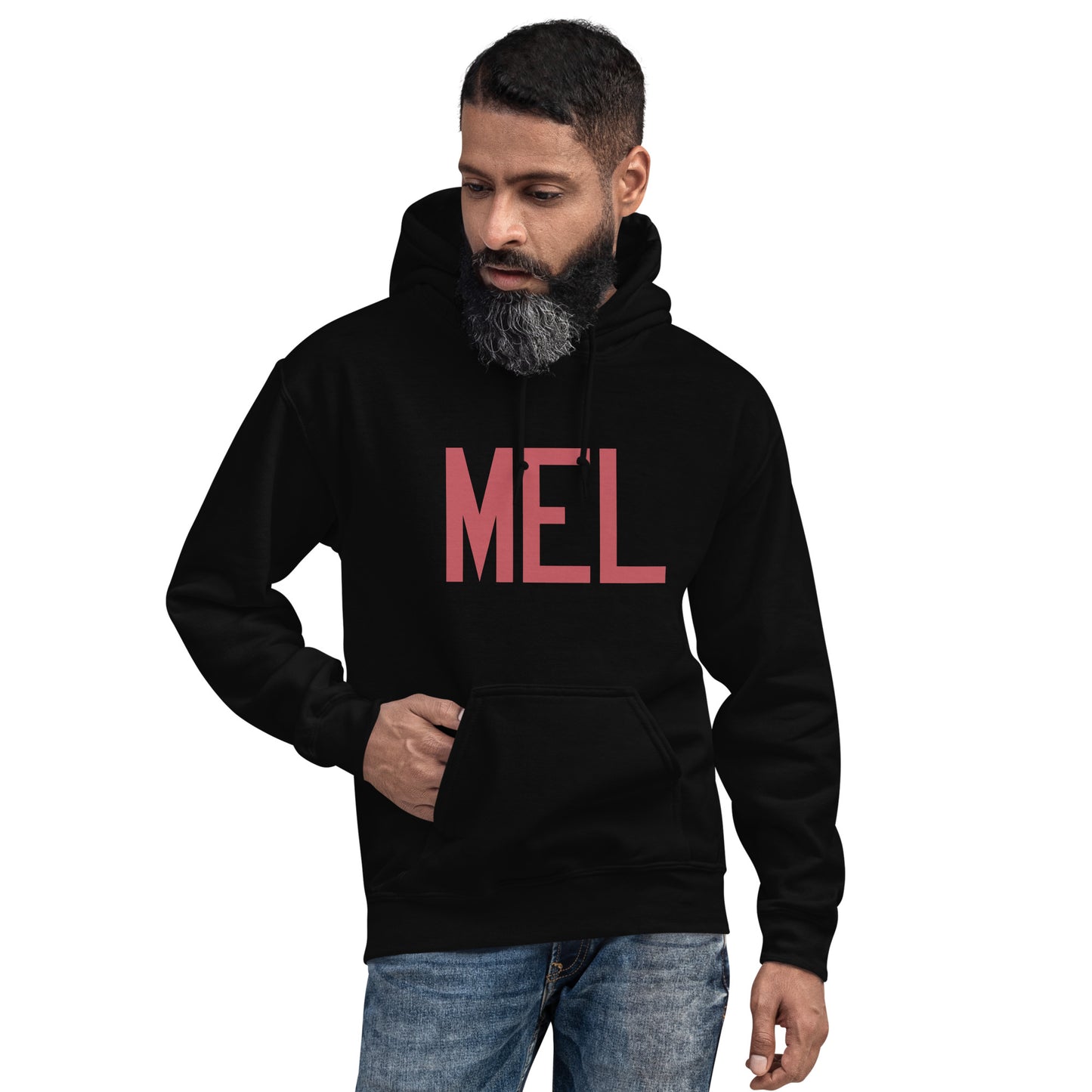 Aviation Enthusiast Hoodie - Deep Pink Graphic • MEL Melbourne • YHM Designs - Image 05